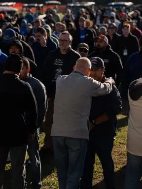Brotherhood embrace