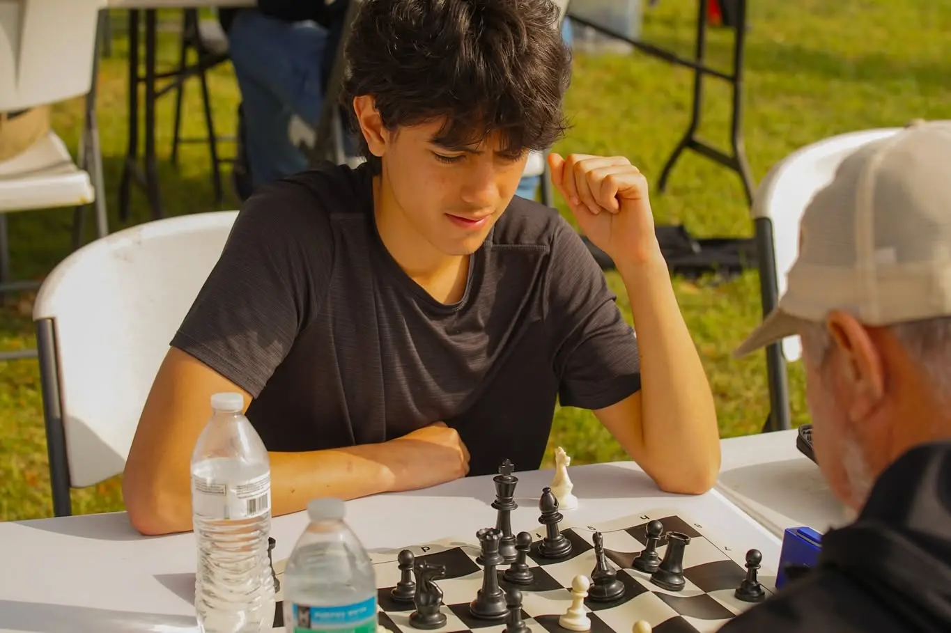Chess competition at IntenseMen