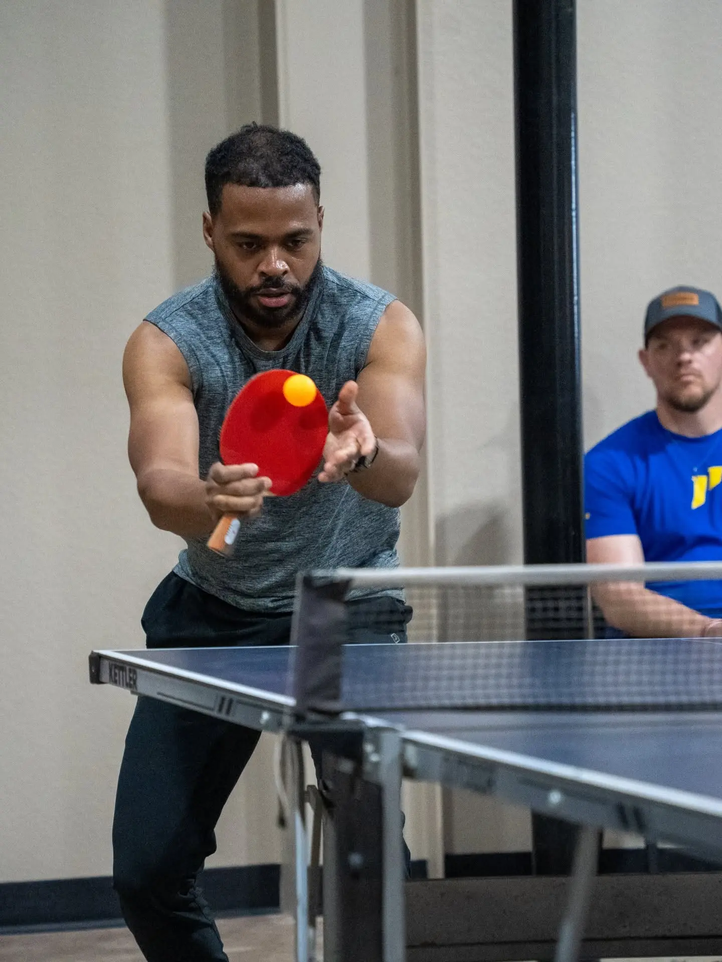 Ping pong competition at IntenseMen